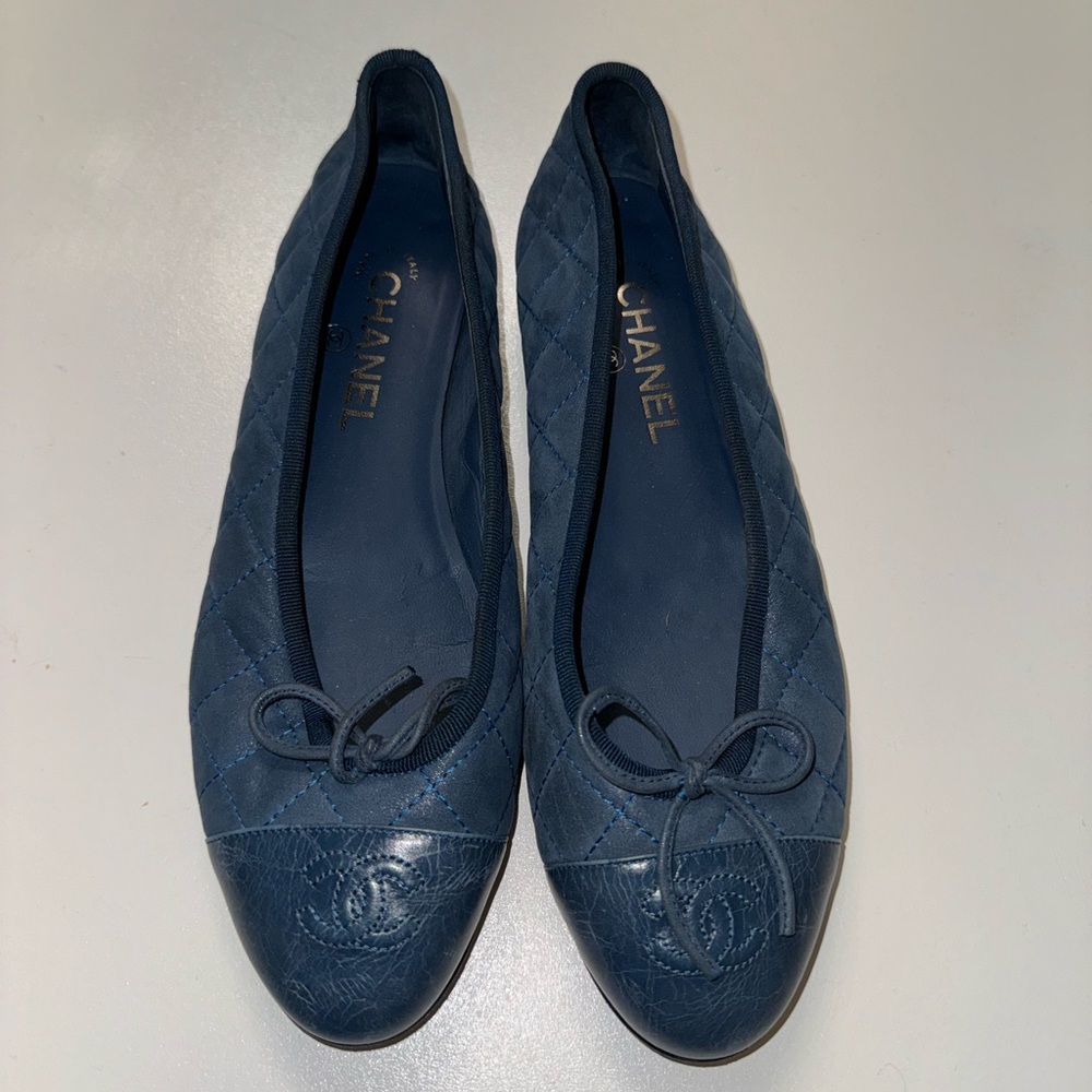 Chanel ballet slippers size 39